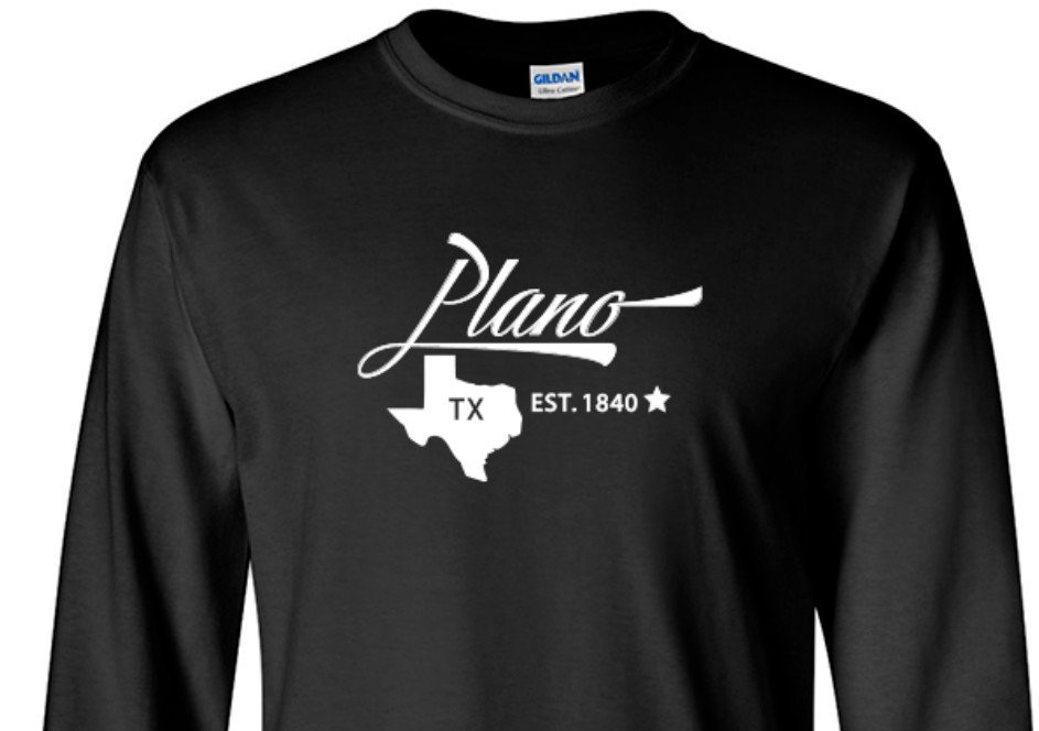 Plano Texas State T-Shirt Long Sleeve Graphic Tees Unisex Apparel Design gallery
