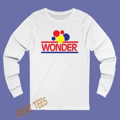 Wonder Bread Men’s White Size S-3XL