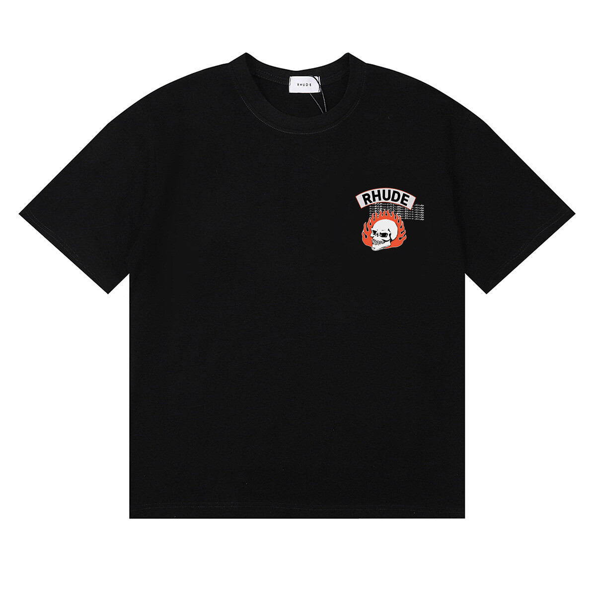 NEW Men Women RHUDE High Quality 100% Cotton Short Sleeve Polo T-Shirt SZ:S-2XL gallery