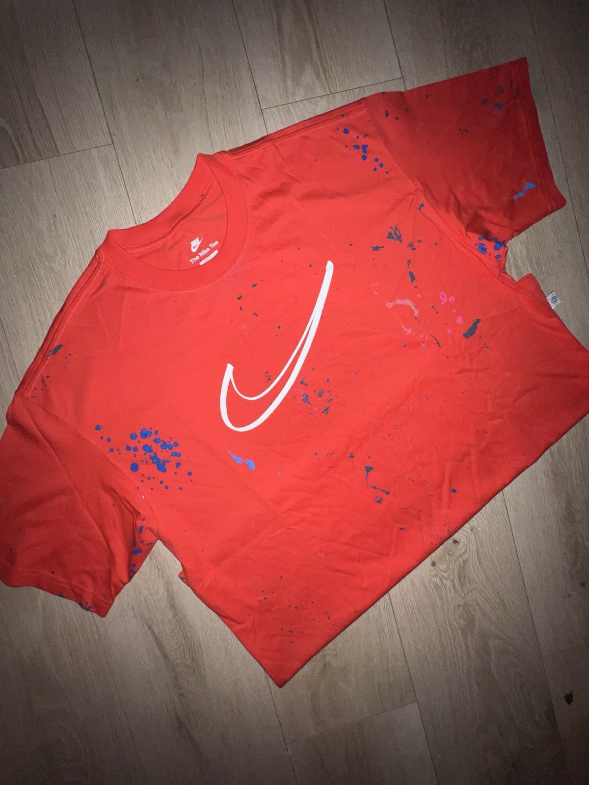 Nike x Futura Breaking Max90 T-Shirt Bright Crimson Size Large (NO TAGS)