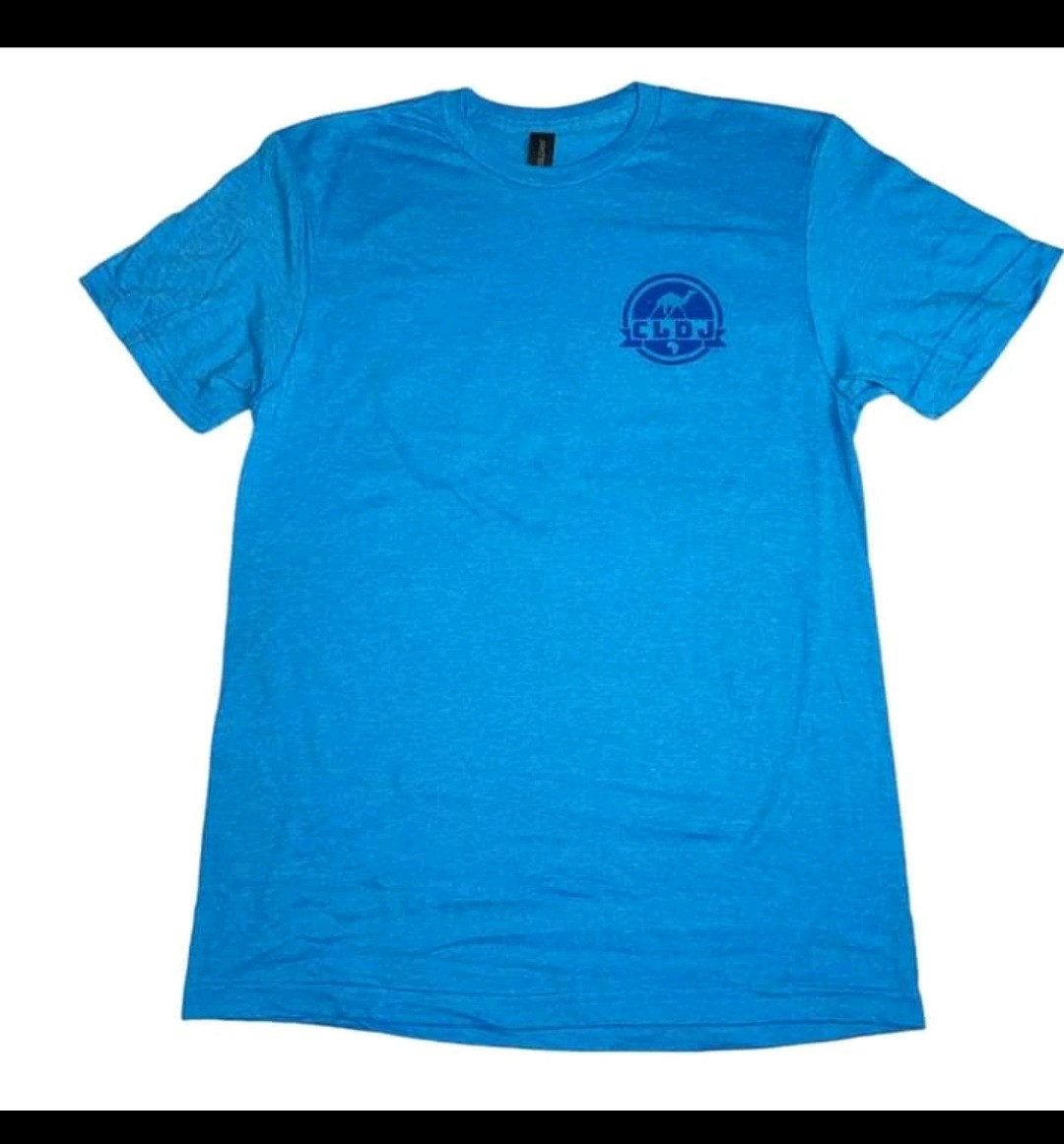 Camp Lemonade Morale T-shirt Lemonnier Djibouti Africa Heather Sapphire Unisex gallery