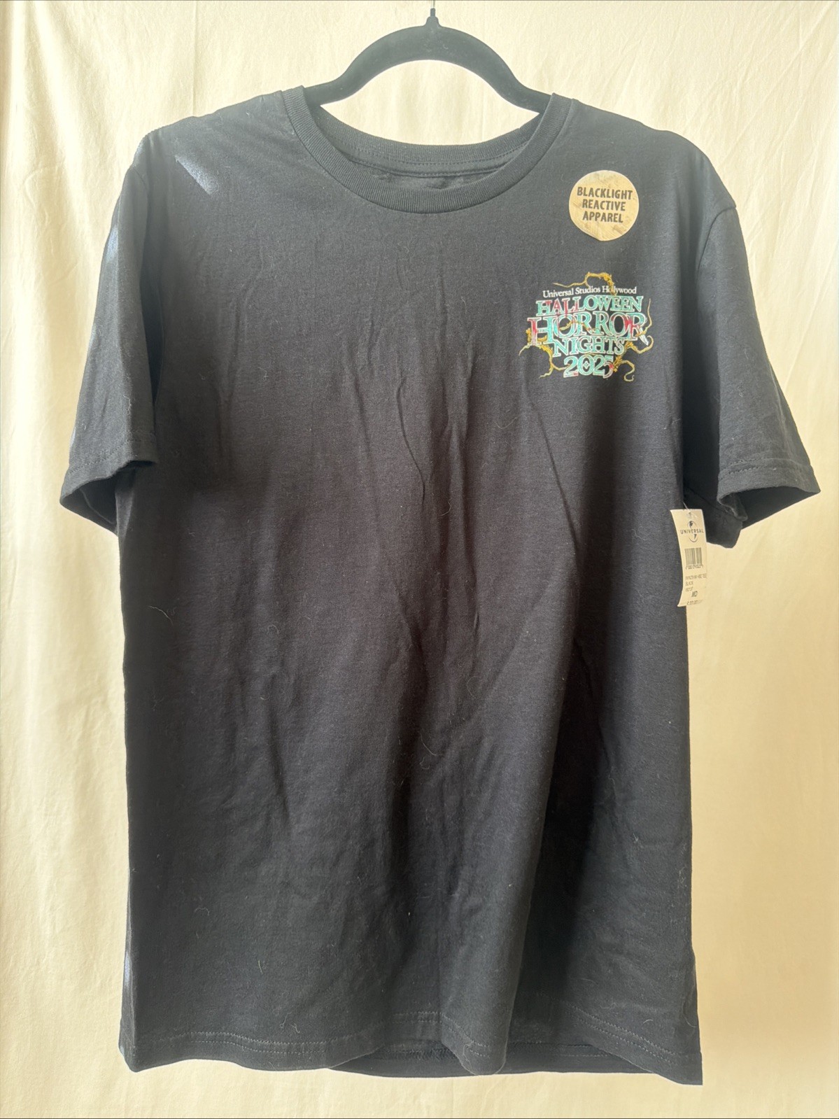Universal Studios Halloween Horror Nights 2025 T-Shirt, Glows In The Dark S:M