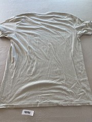 Fresh Clean Tees Shirts Mens Extra Large Light Gray V-Neck Short Sleeve Pullover