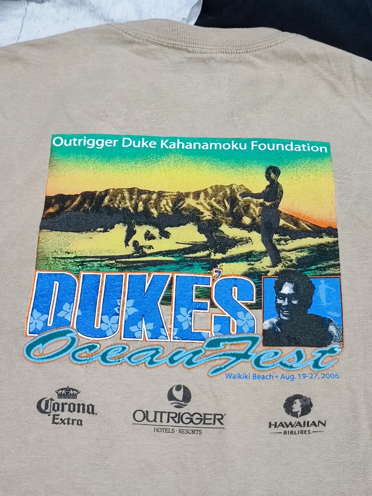 Vintage Y2K DUKES Oceanfest 2006 Duke kahanamoku T-shirt Size M Hanes beefy-t gallery