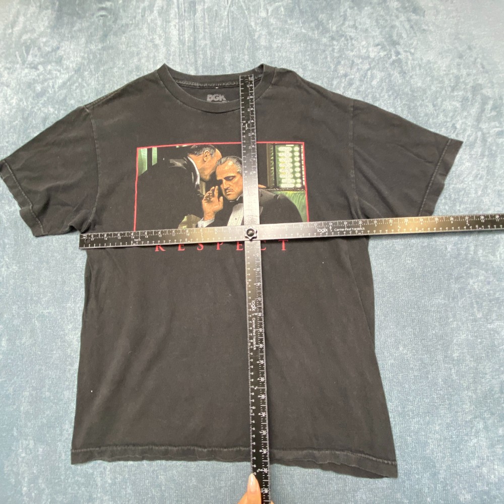 DGK The Godfather Movie Respect T Shirt Men Large Black Graphic Print Streetwear gallery