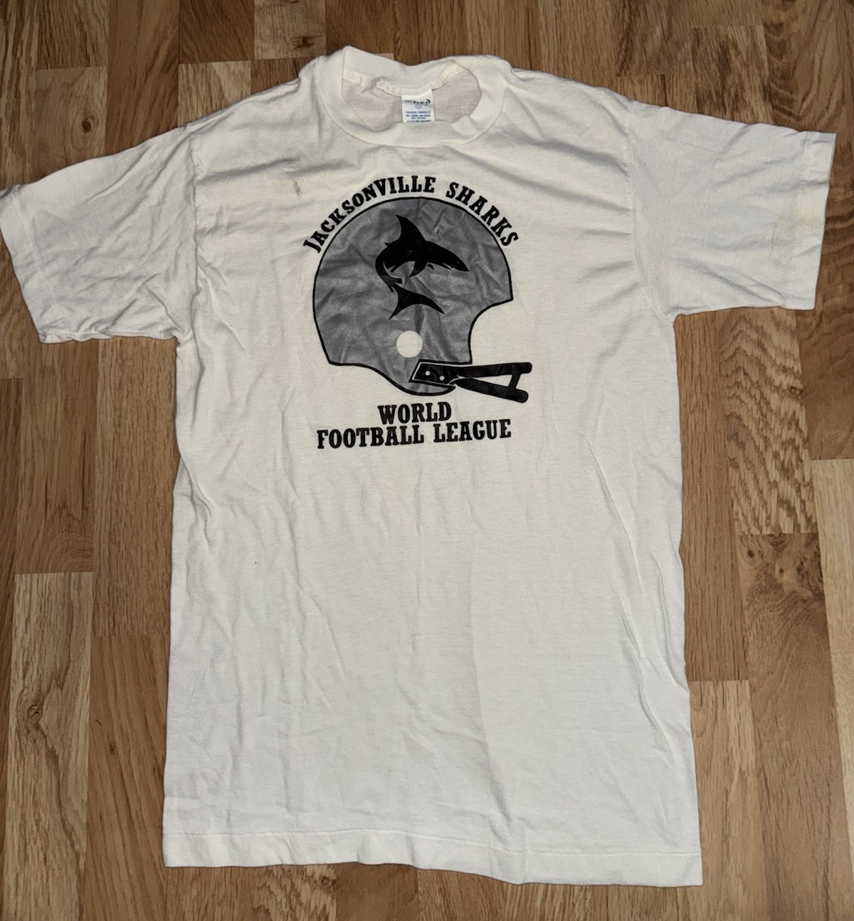 Vintage WFL Jacksonville Sharks Florida World Football League Very Rare 1970’s