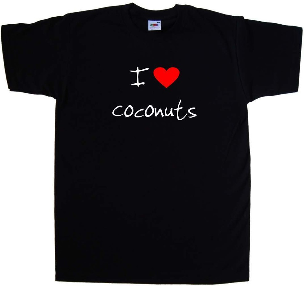 I Love Heart Coconuts T-Shirt