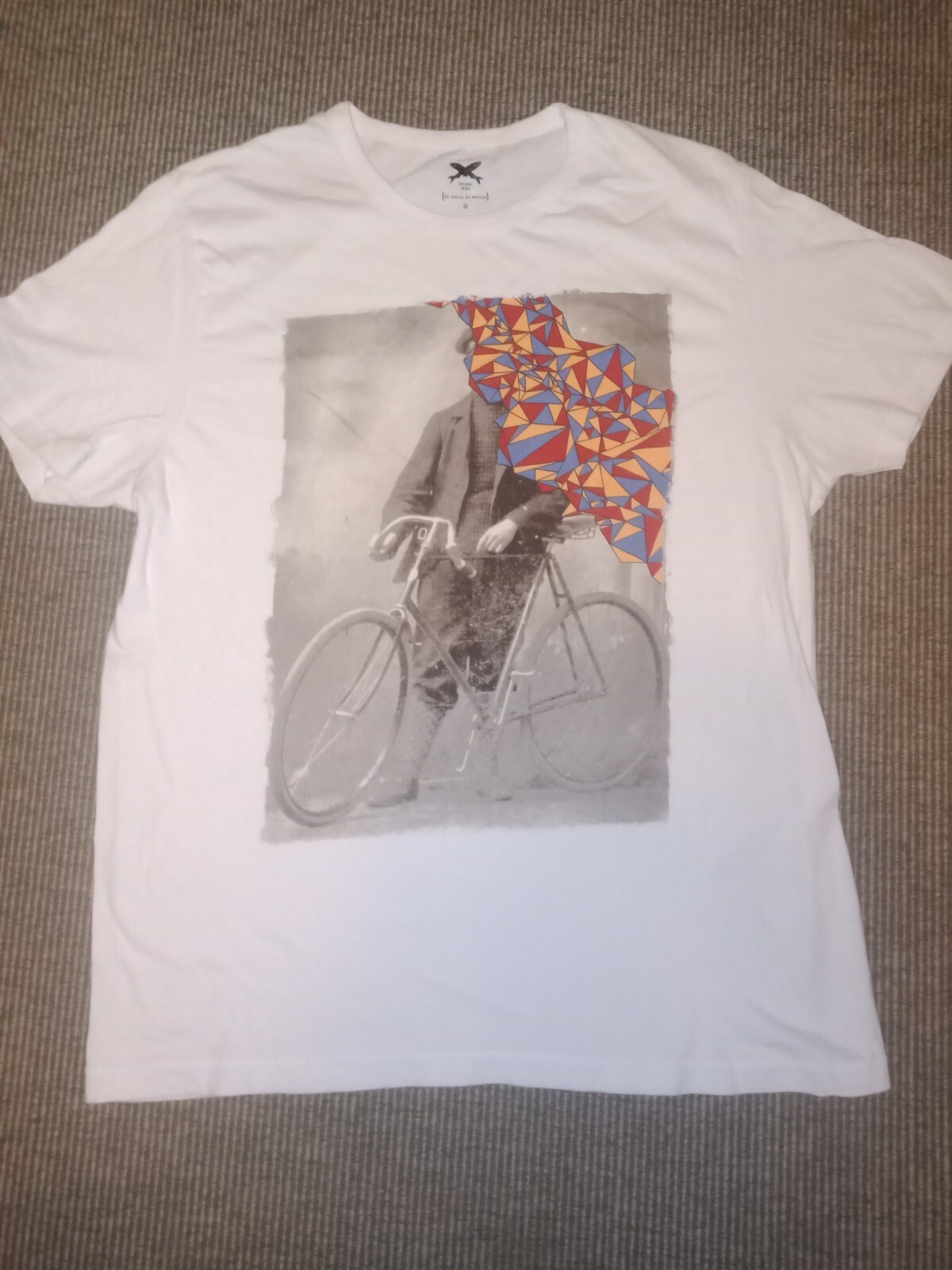 Hering Men's T-shirt White size Large. Tub 11 gallery