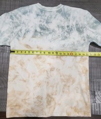 Market Santa Monica 1991 Skeleton Graphic Tie-die Short Sleeve Shirt Mens Large