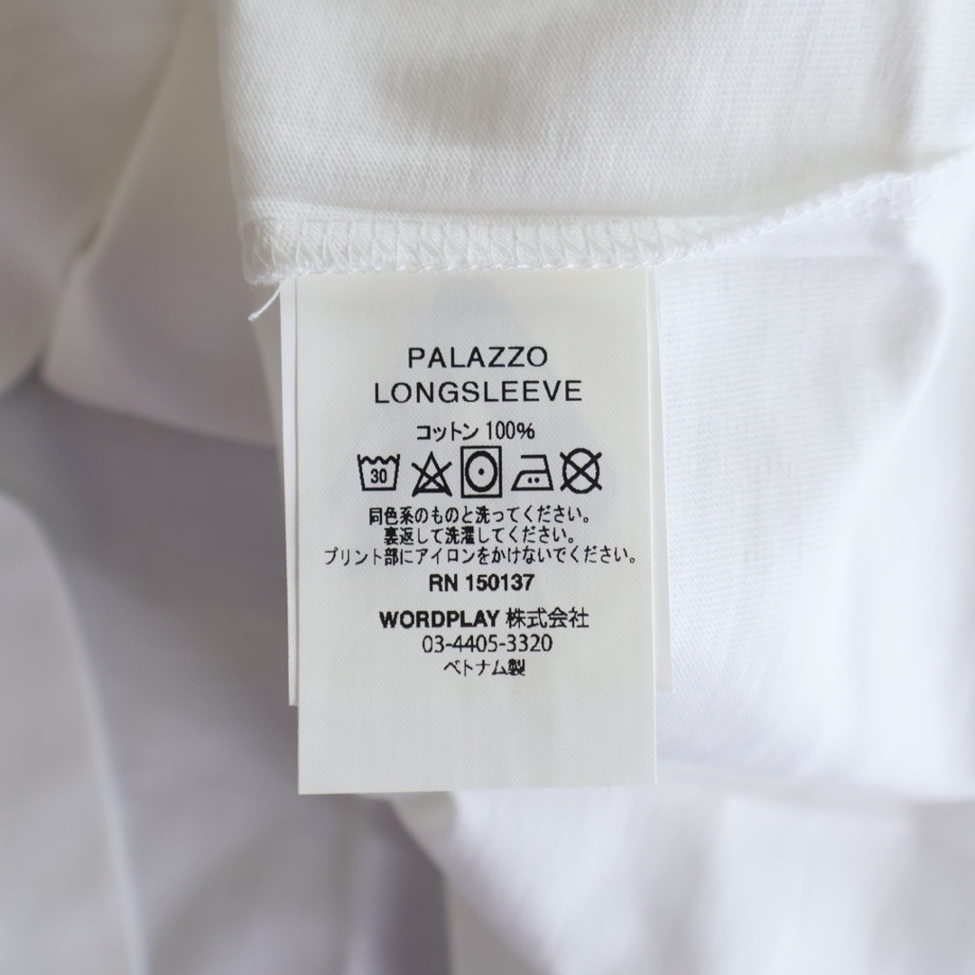 Palace Skateboards Palazzo Longsleeve Print Crew Neck Long Sleeve T-Shirt Used 7 gallery
