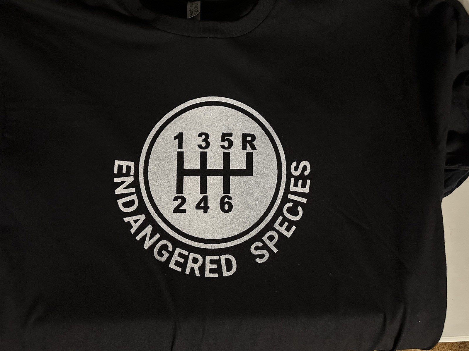 6 Speed Manual T Shirt LS Camaro Trans Am Corvette Mustang Charger SRT 5.0 gallery