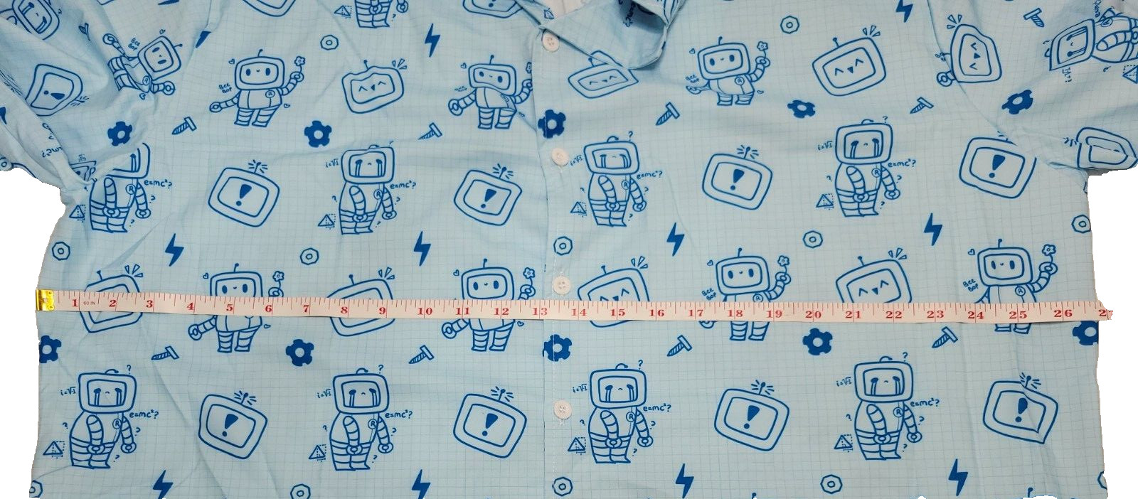 RobotsGears/Screws Cartoon Hawaiian Shirt Stretch Shirt 2XL gallery