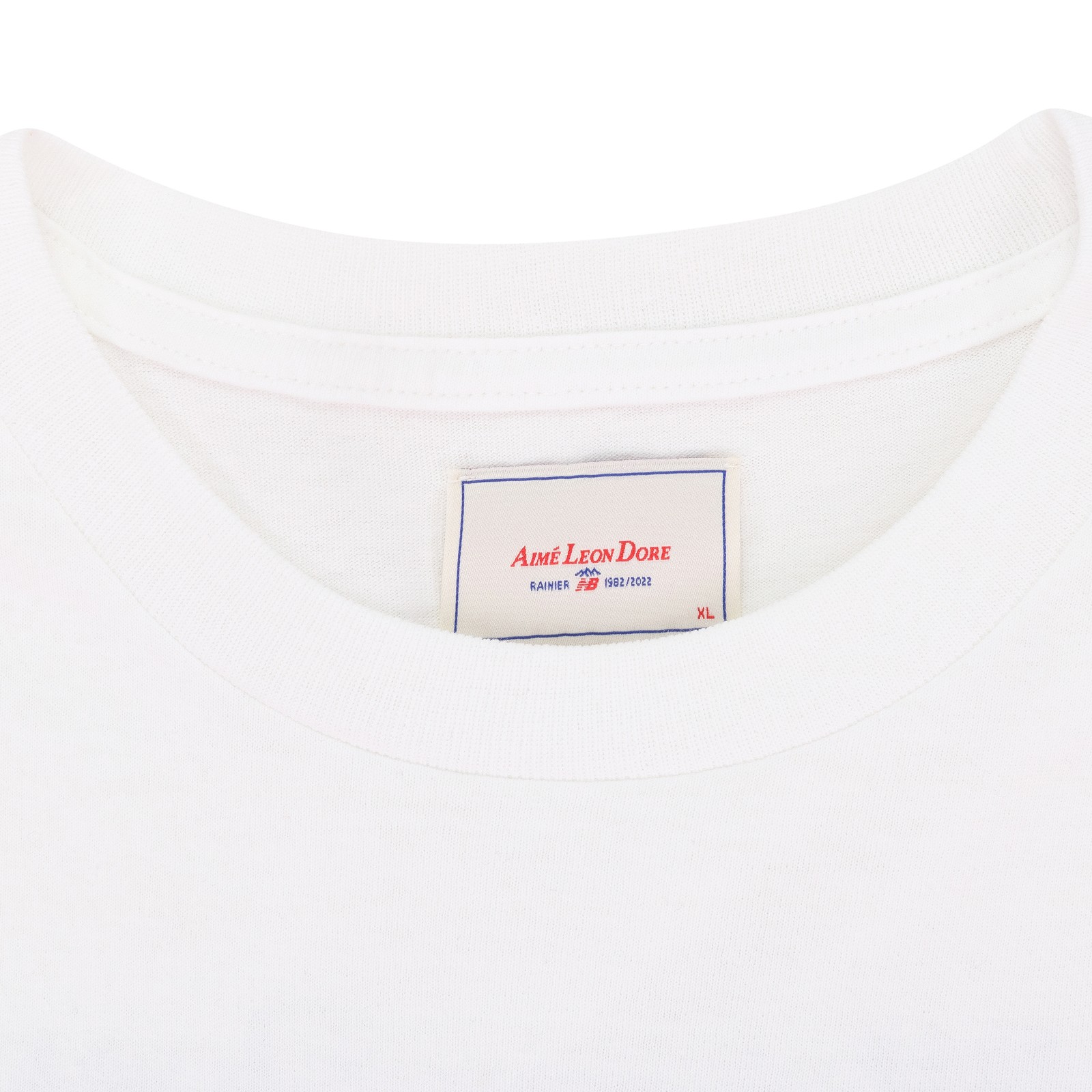 NWT AIME LEON DORE WHITE NEW BALANCE RAINIER '82 T-SHIRT SIZE XS $90 gallery