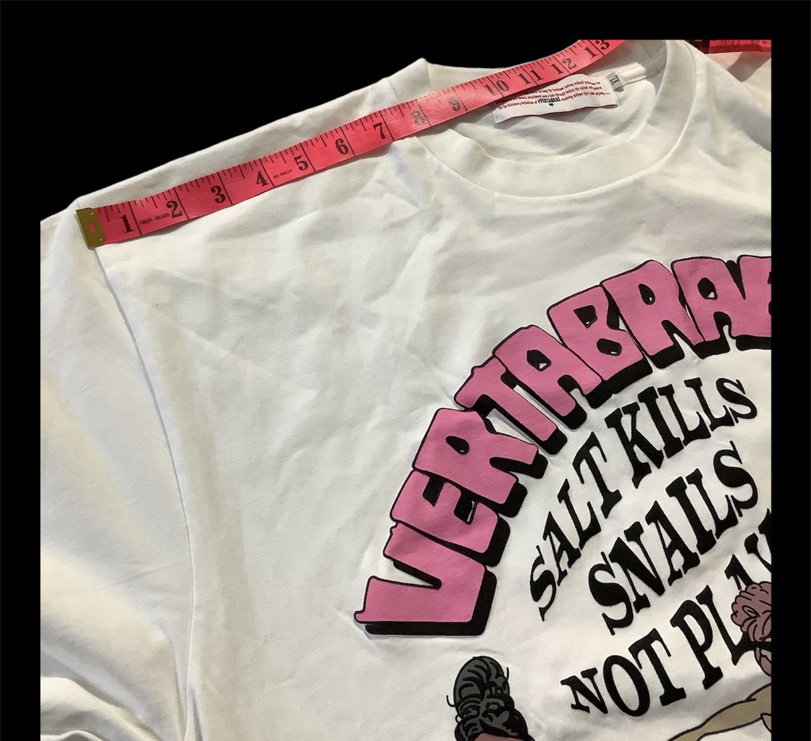 Graffiti Vertabrae Pop Up T Shirt Sz XL gallery