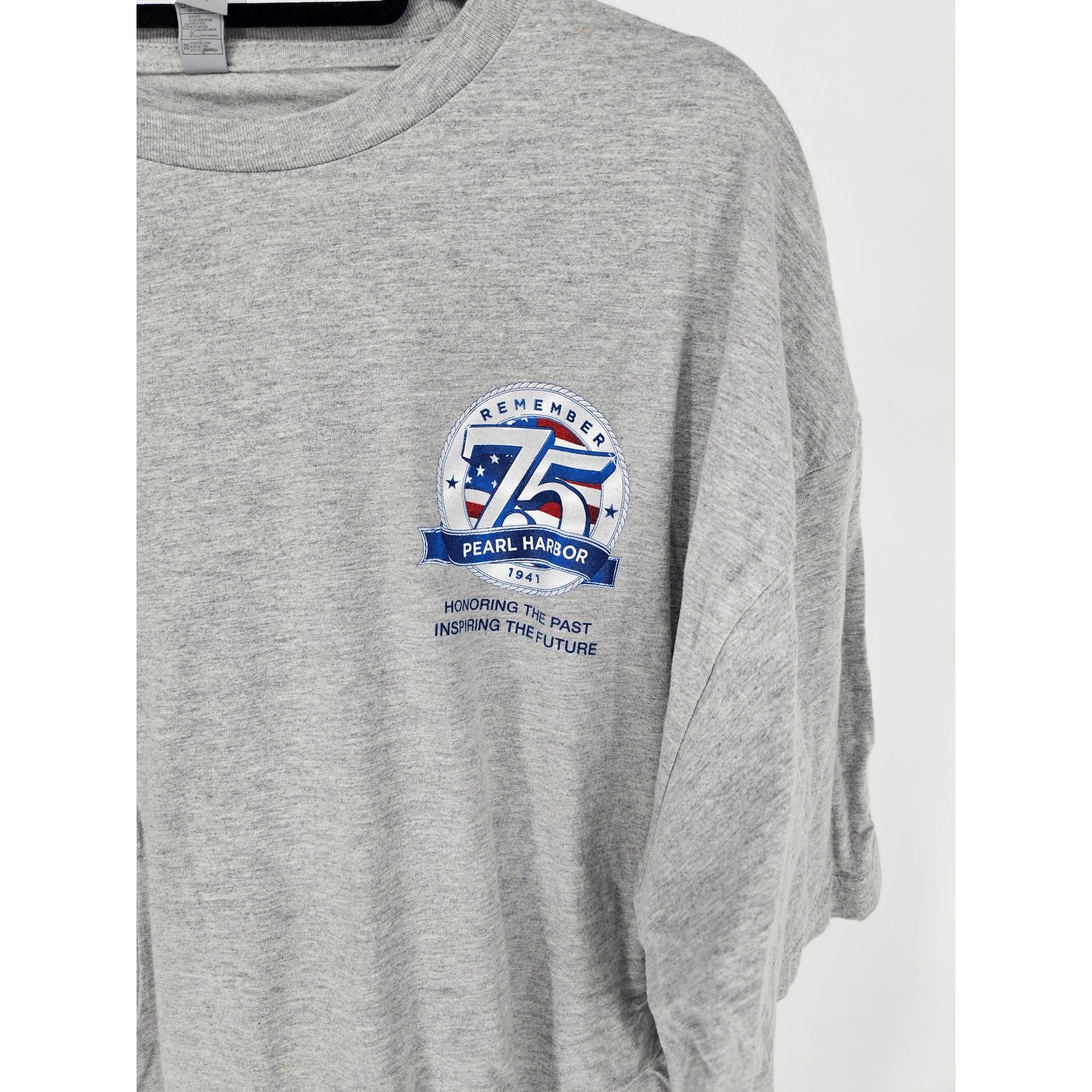Remembering Pearl Harbor 75 Years Mens Sz 2XL Short Sleeve T Shirt 2006 gallery