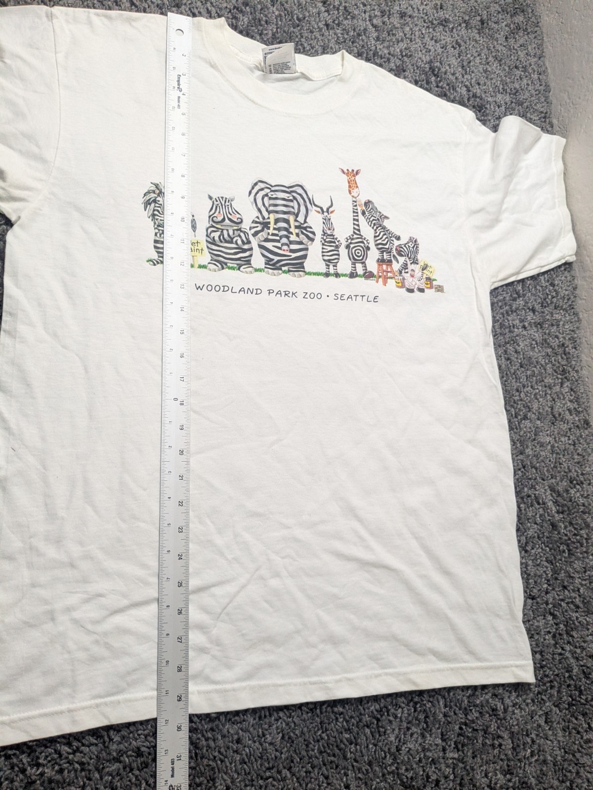 Vintage The Duck Company T Shirt Men's L Woodland Park Zoo Seattle Short Sleeve gallery