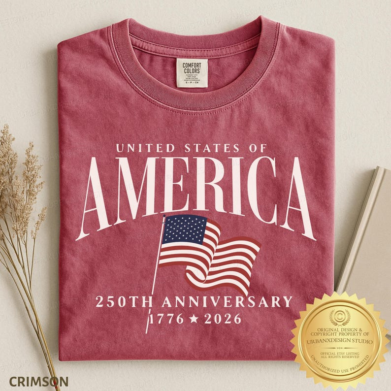 America's Semiquincentennial Shirt, USA 250th Anniversary T-Shirt gallery