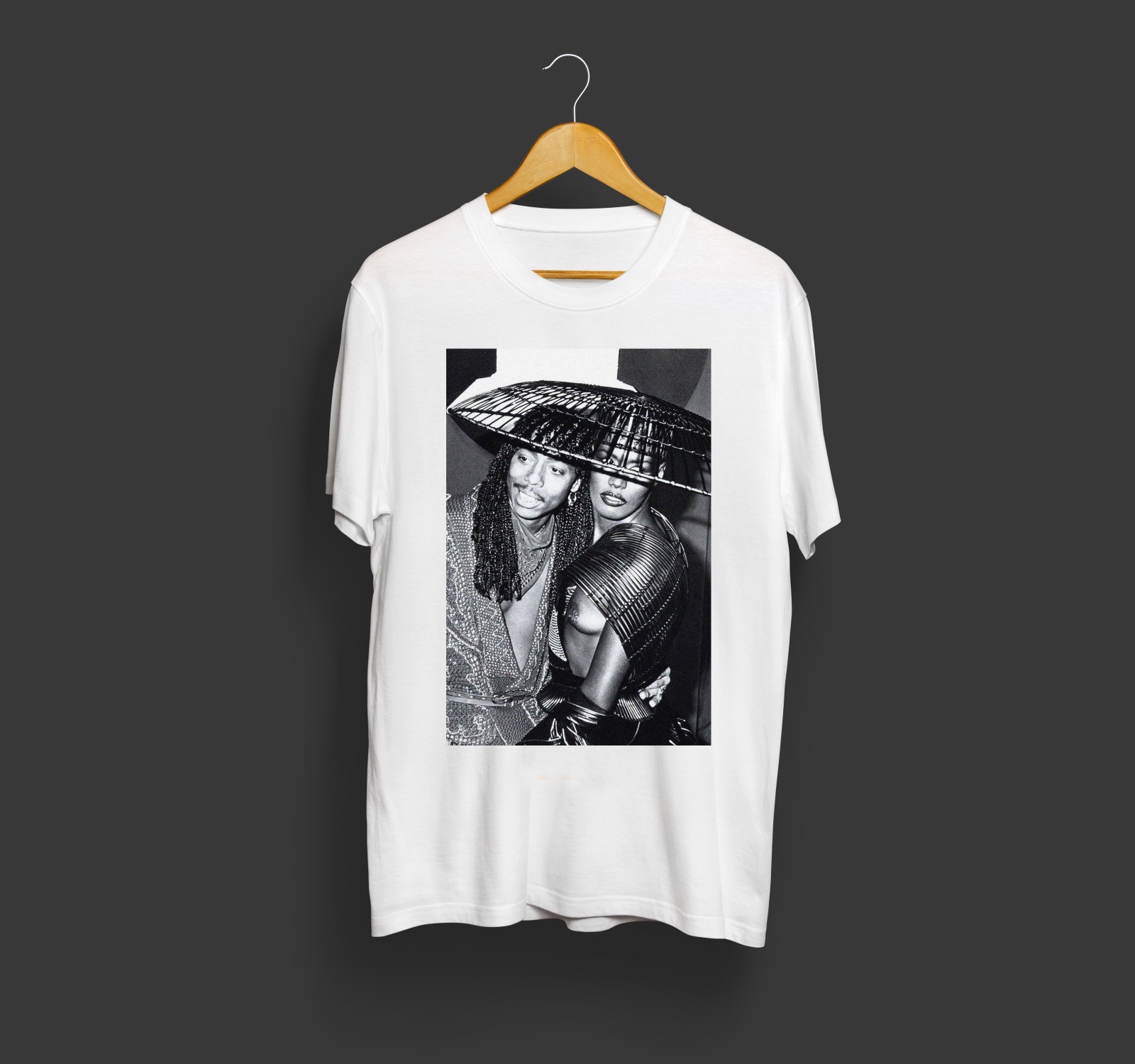 santa monica Rick James Grace Jones T Shirt S M L XL 2XL