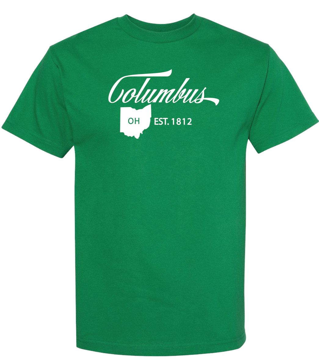 Columbus Ohio State T-Shirt Short Sleeve Graphic Tees Unisex Apparel Design gallery