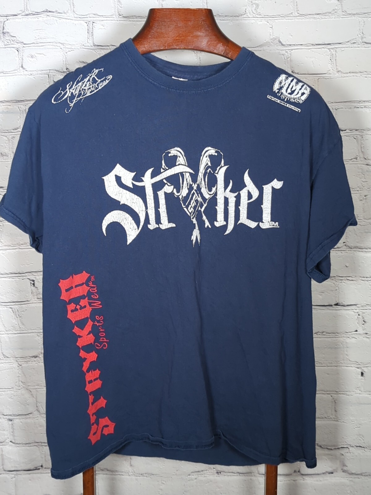 Men’s MMA Stryker Fight Gear Brazilian Ju-Jitsu Graphic T Shirt XL RARE EUC gallery