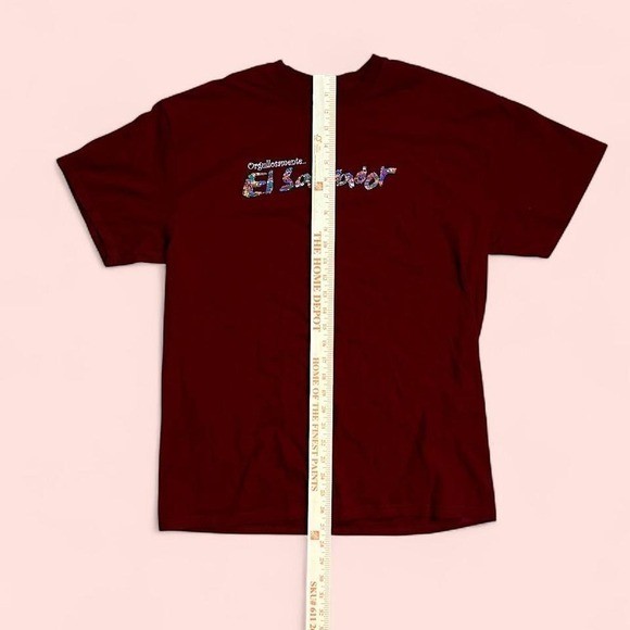 Burgundy El Salvador t-shirt Color multicolor SIZE Large gallery