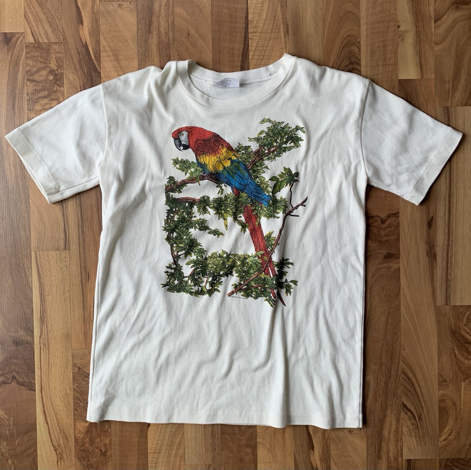 1988 Vintage Art Nature Tee Ultra Soft Size L
