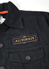Harry Potter Epic Universe Nicolas Flamel Alchimiste Button Up Shirt SMALL