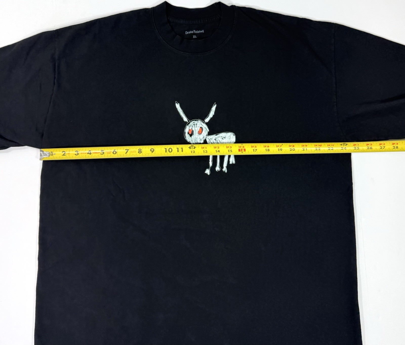 Drake Related Mens T-Shirt Sz XL Black Graphic For All The Dogs Music Album USA gallery