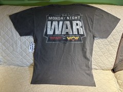 NWT WWE Goodie Two Sleeves Medium Gray Raw Is War WCW Nitro TSHIRT SHIPS FREE