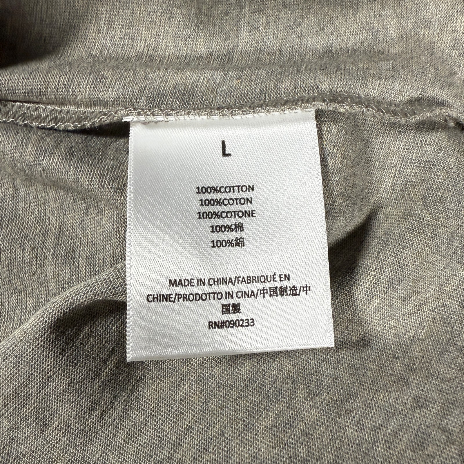 Fear of God Essentials T-Shirt SS22 Dark Oatmeal Gray - 100% Authentic (XS-XL) gallery