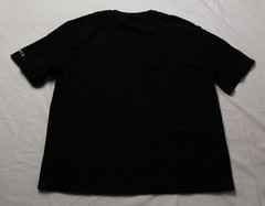 Shein Men’s Short Sleeve Crew Neck Ribbed Textured T-Shirt EG7 Black Large
