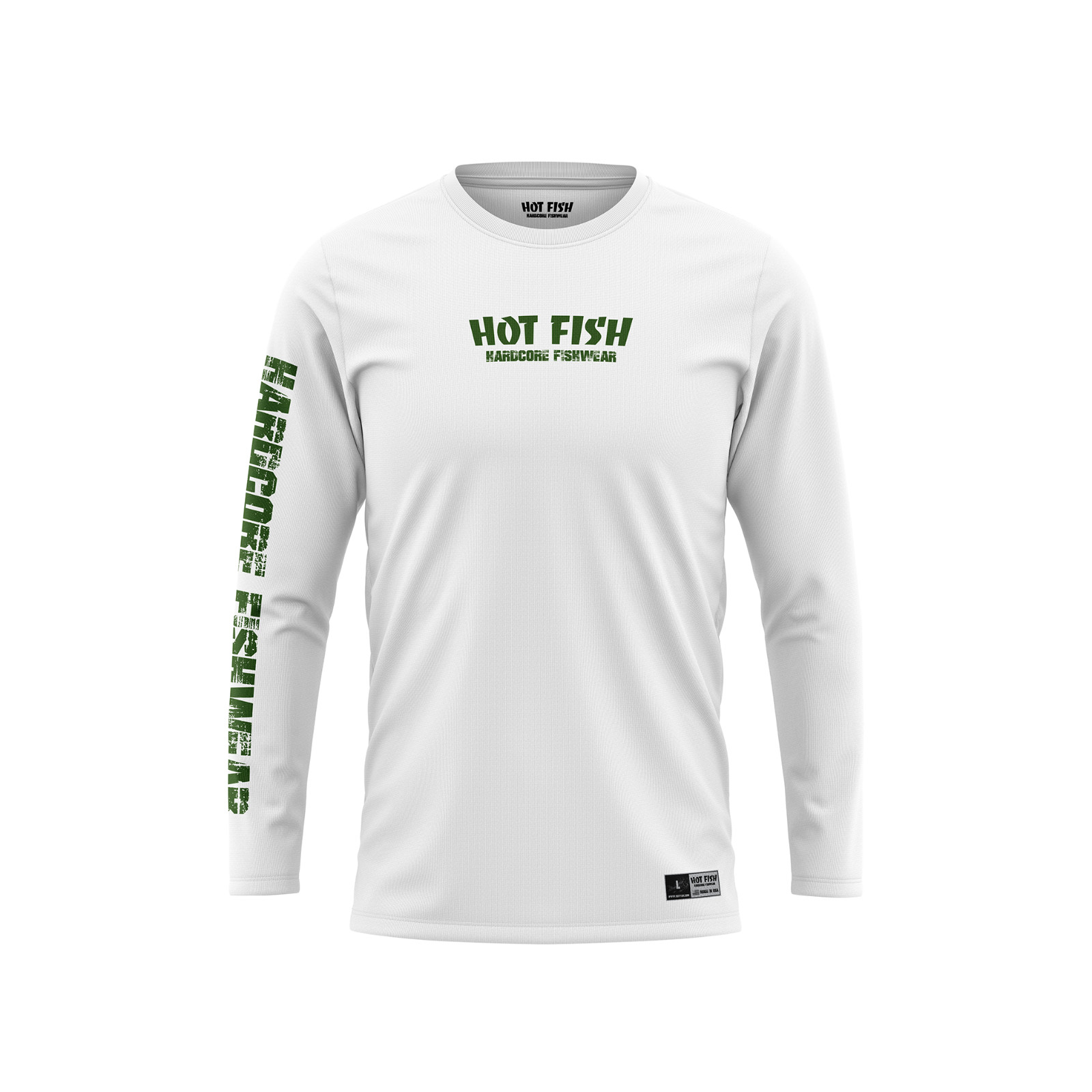 ELL HOT FISH – Men’s Long Sleeve Fishing Shirt – UPF Protection