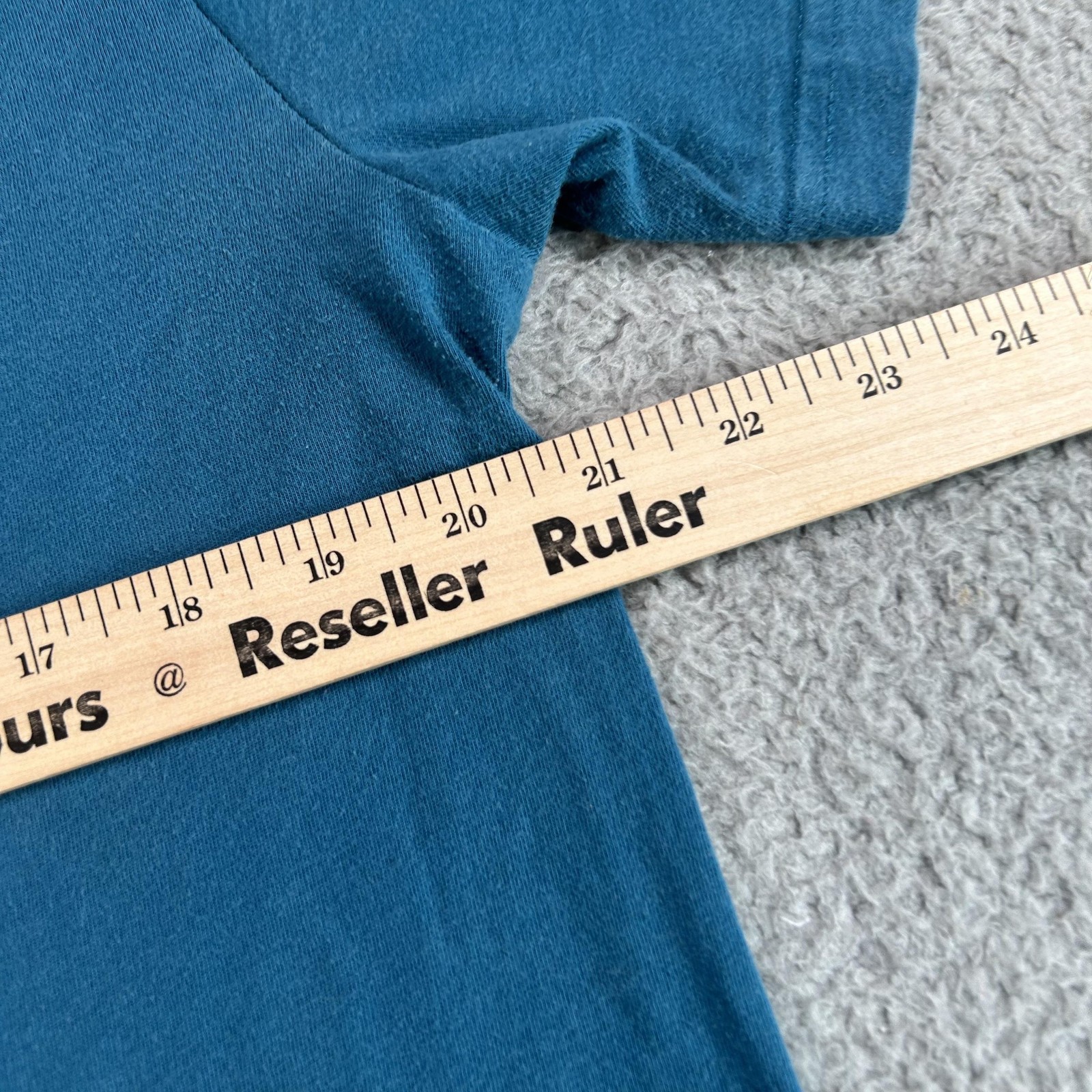 Grunt Style Shirt Mens Large Teal Fly Atomic Airlines Graphic Short Sleeve Tee gallery
