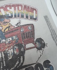 Vintage 80s Funny Retro Redneck Tractor Pull Iron On Transfer Sundstrand hydros