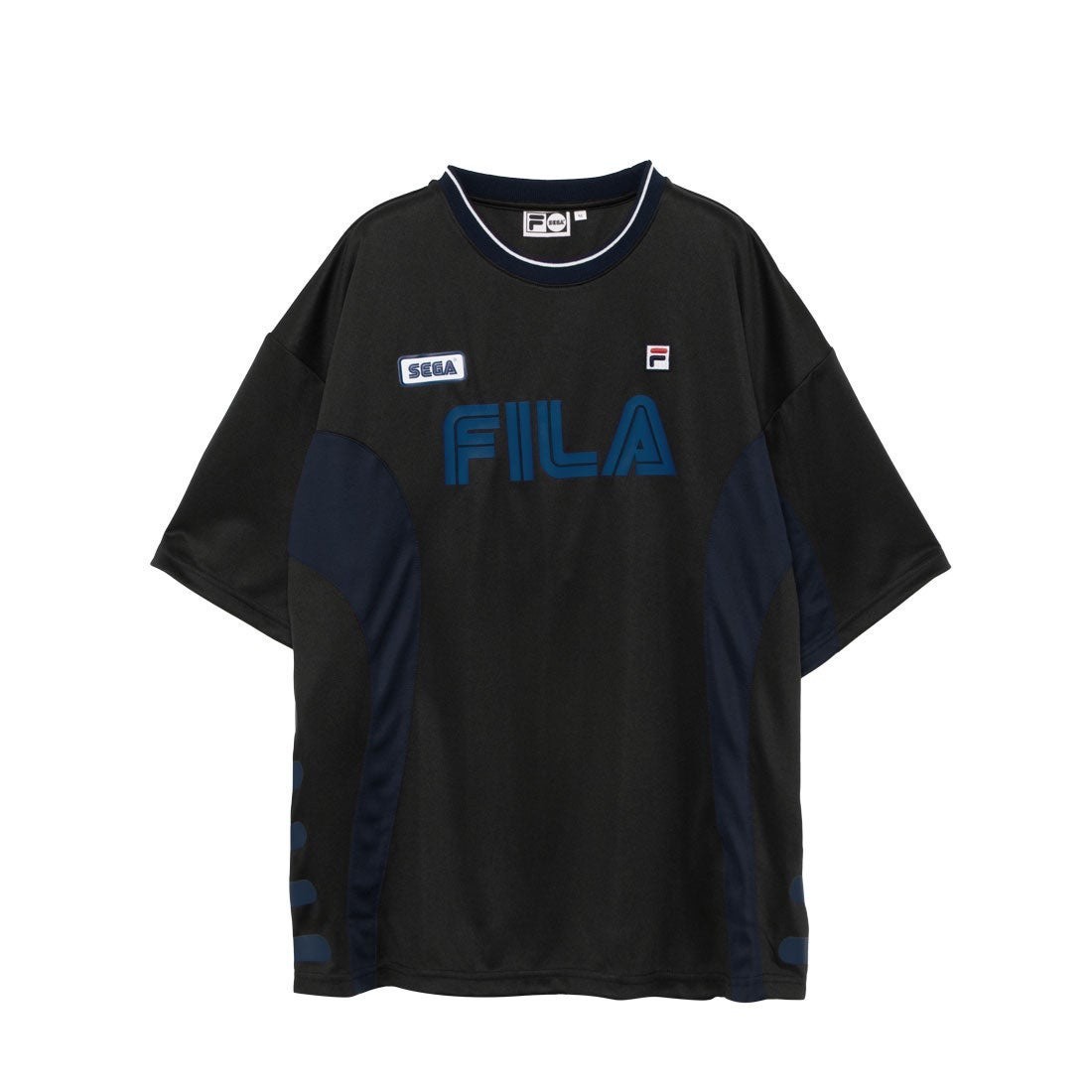 FILA x SEGA TEE Moisture-wicking quick-drying UV protection UnisexKhaki, Black gallery