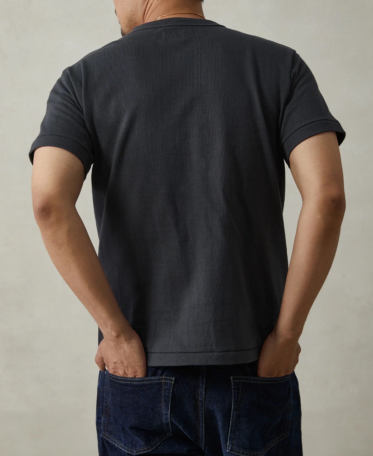 Loopwheel Tubular Athletic T-Shirt Vintage BlackBronson Mfg Co XL USA SHIP gallery
