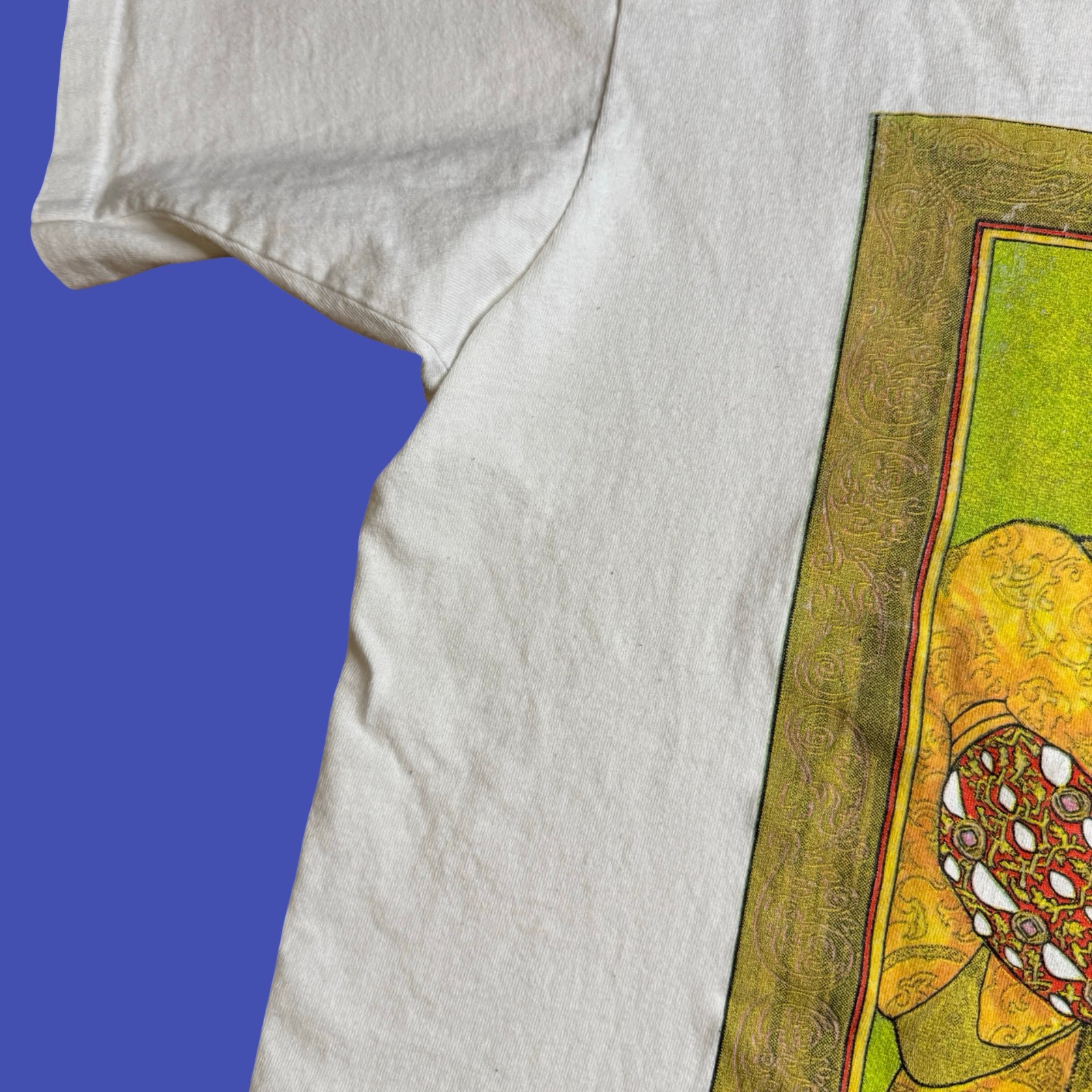 1995 The Simpsons Homer The VIII King T Shirt White 2 Sided Cartoon Vintage gallery