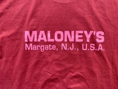The 50’S Maloney’s Single Stitch Restaurant Promo Tshirt Made in USA XL Dress L