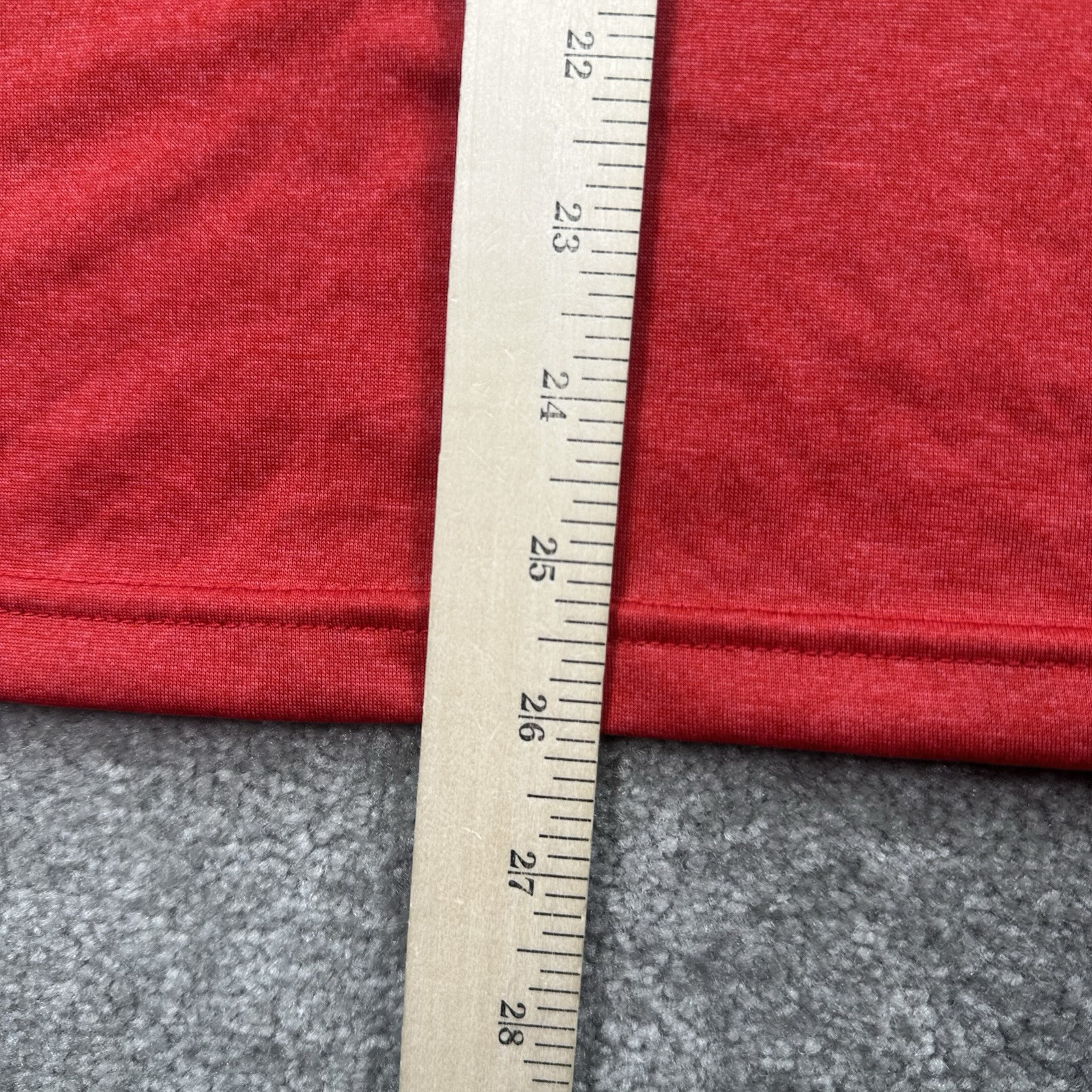 Sport Tek Adult T Shirt Size Small Red Short sleeves Crew Neck gallery
