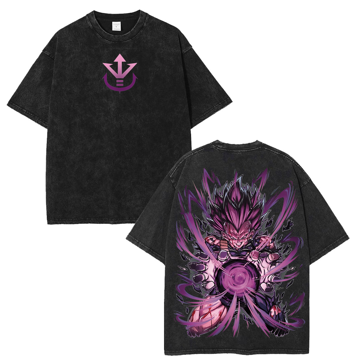 DBZ Vegeta Ultra Ego Anime Graphic Tee Fans And Lovers Streetwear Tshirt gallery