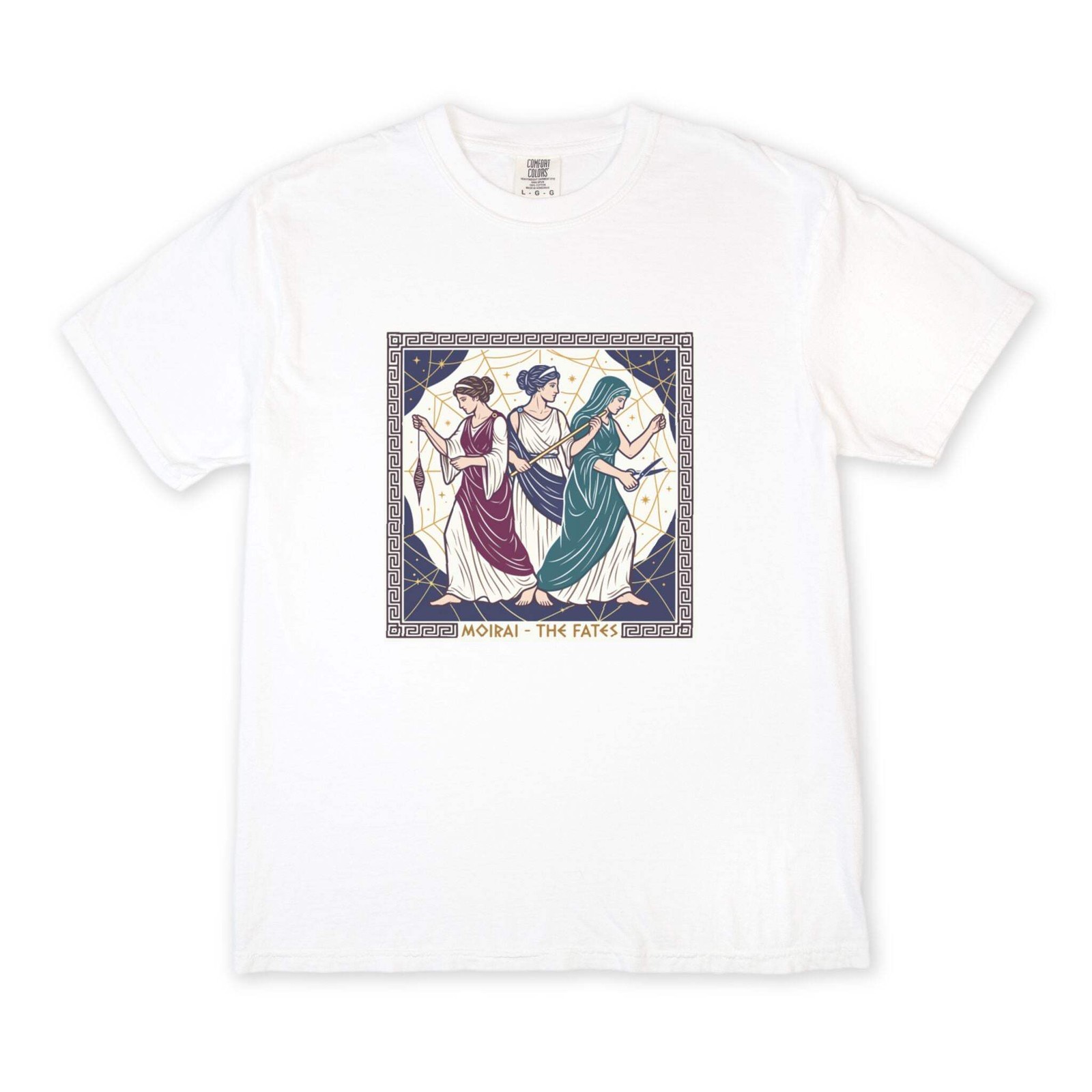 Moirai The Fates Greek Mythology T-Shirt | Ancient Greek Goddesses Tee gallery