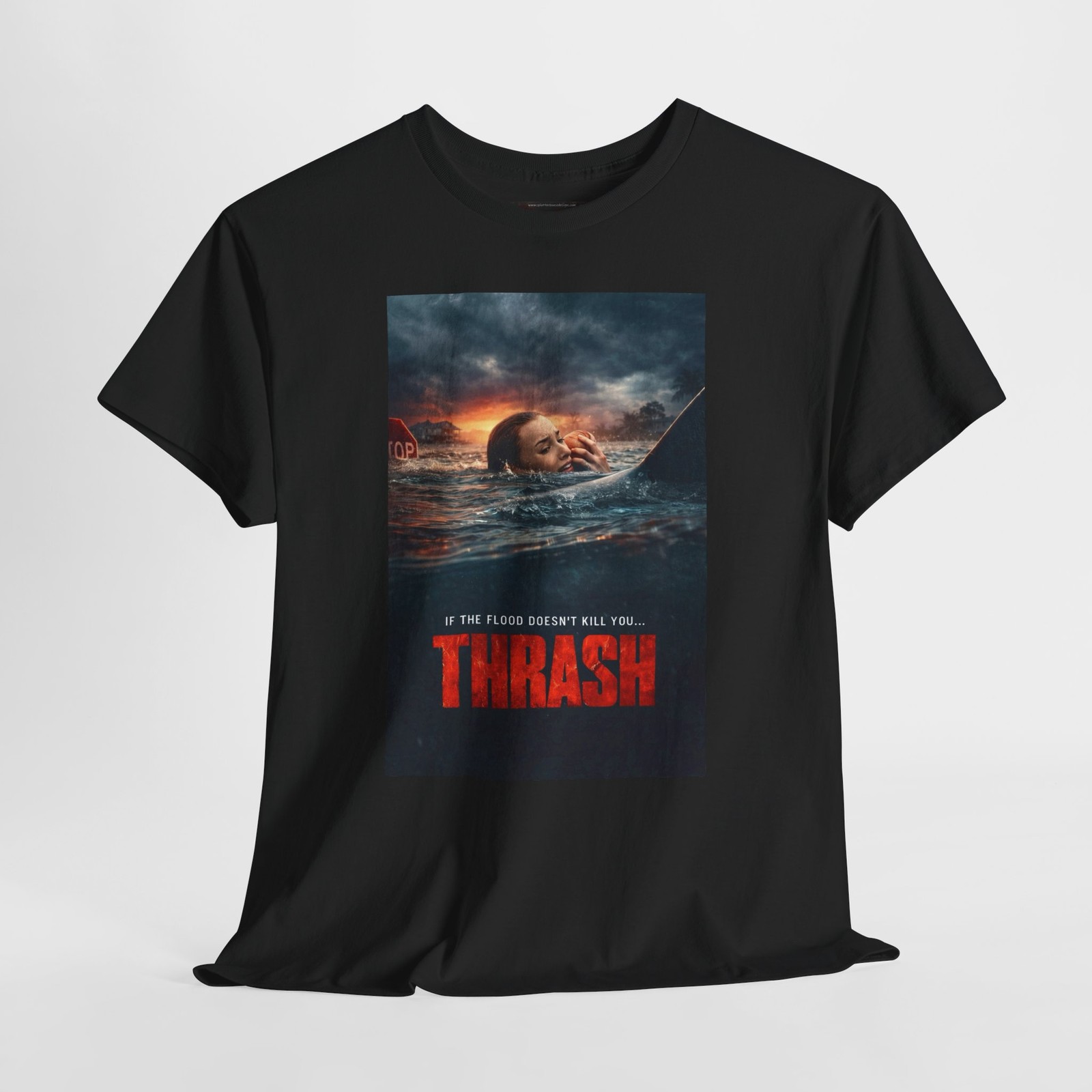 Thrash 2026 Retro Movie Poster Horror Unisex Graphic T-Shirt gallery