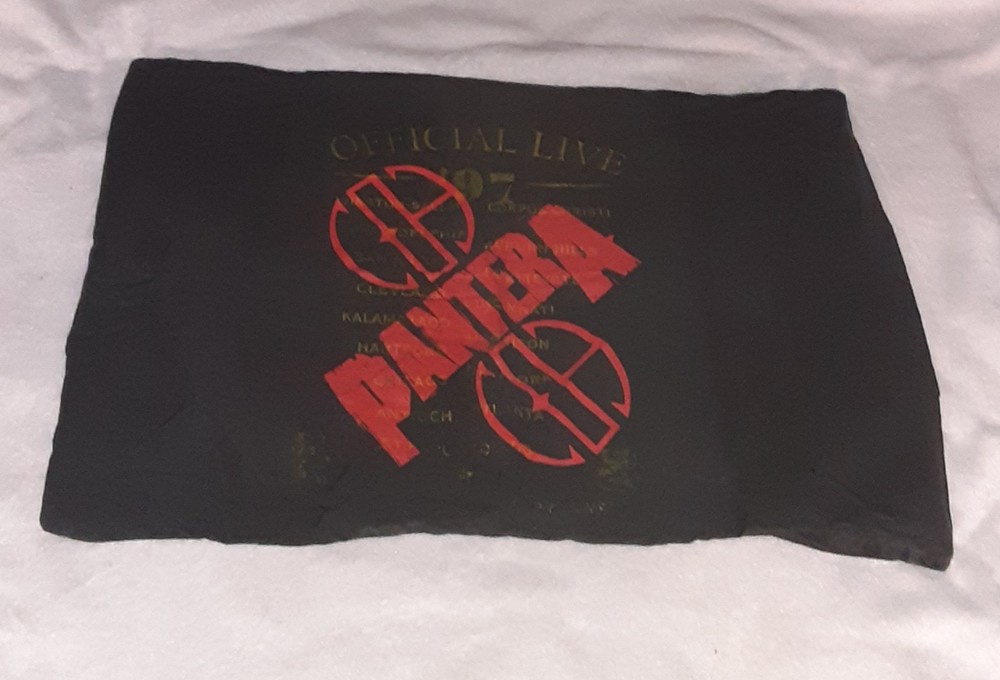 1997 Tour Crew Pantera 101 Proof Official Live Pillow Case Vintage Slayer