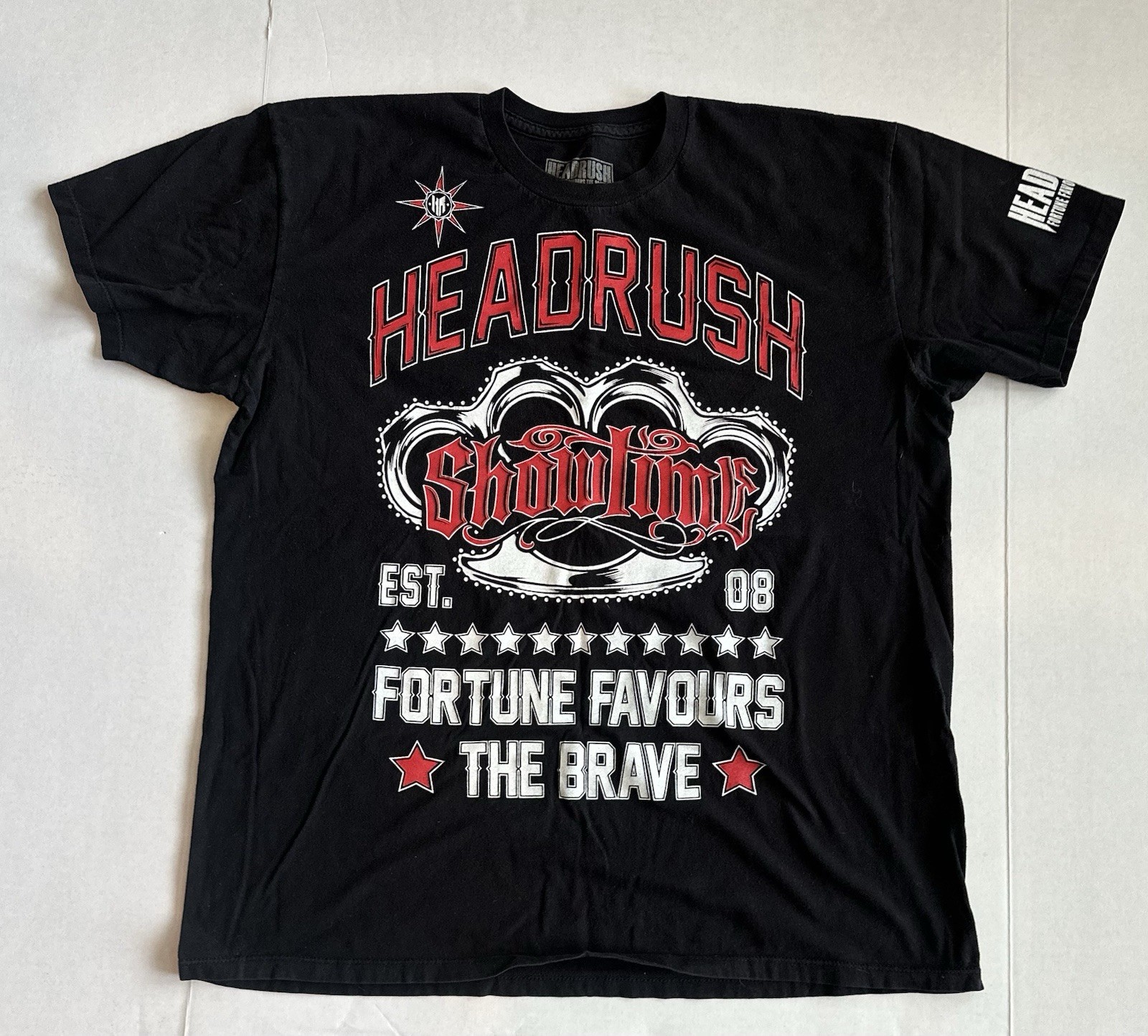 Headrush Anthony Pettis UFC “Showtime” T Shirt Black Men’s Size XL gallery