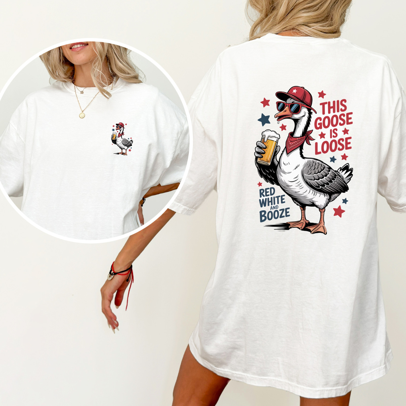 Comfort Colors C1717- Short Sleeve Graphic T-Shirt- White- Size XL gallery