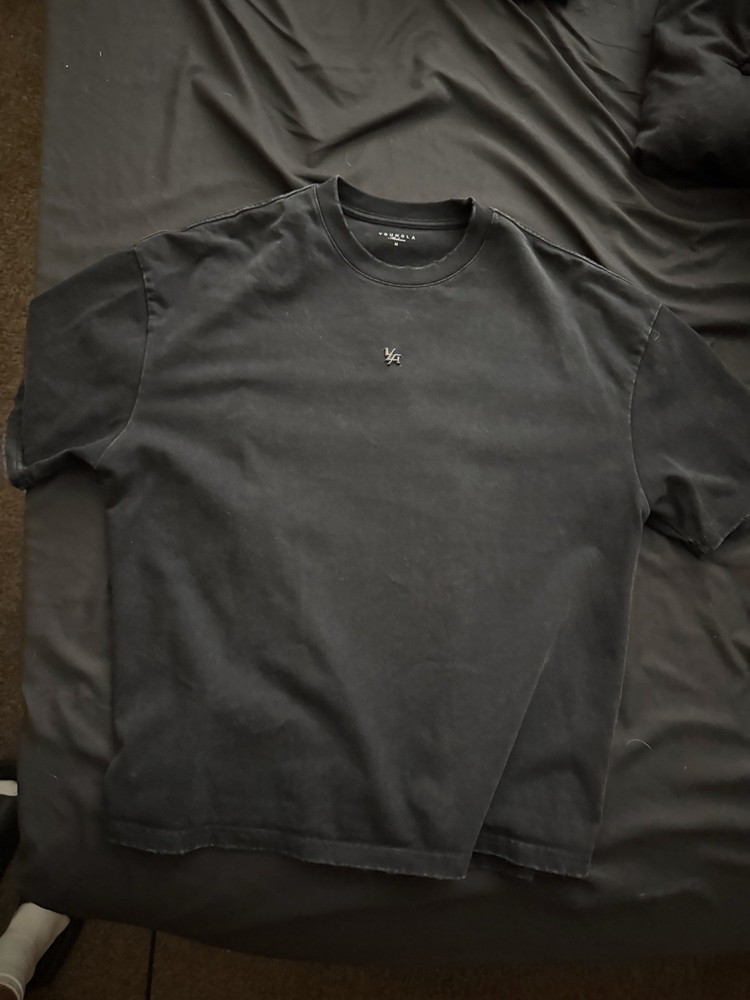 Youngla 4153 – Elevated Essentials – Relaxed Tee Medium Black Wash SOLD OUT