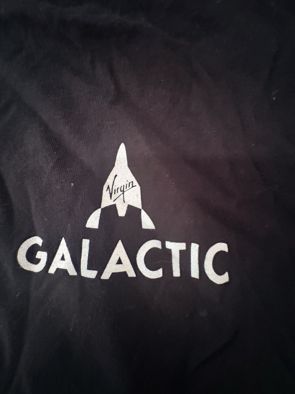 — Virgin Galactic | Dna Of Flight | Size Large | Black Tshirt — gallery