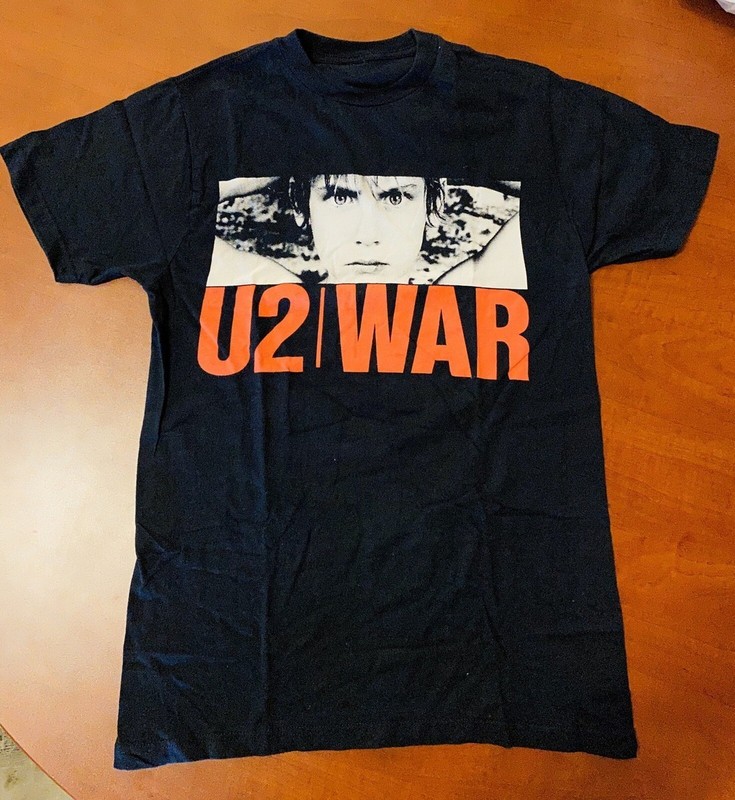 VTG U2 Band War Album Black Shirt Unisex Concert S to 5XL