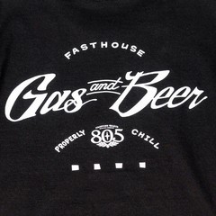 Fasthouse Men’s Movement Short Sleeve Midweight T-shirt Gas and Beer MX FH Tee
