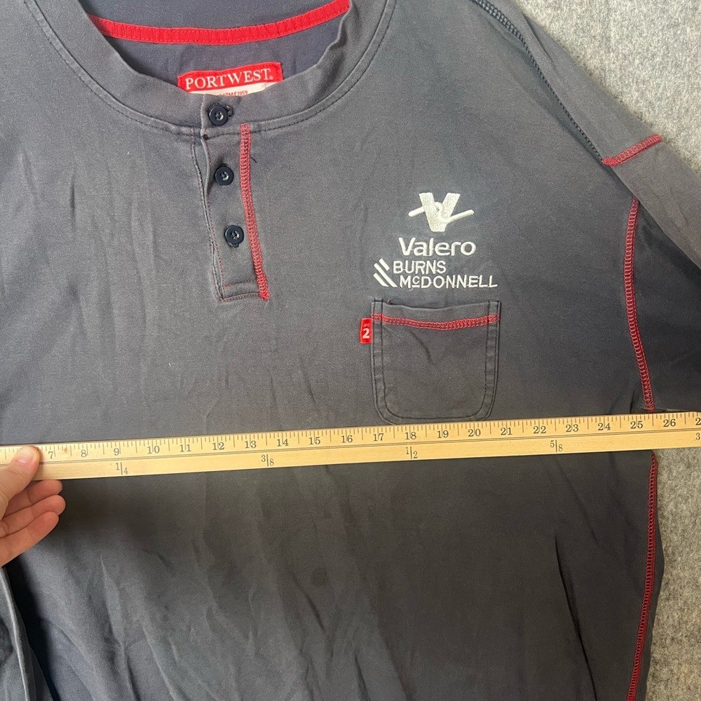 Portwest FR Flame Resistant Men 4XL long sleeve work shirt gallery